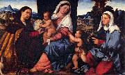 Bonifacio de Pitati Sacra Conversazione oil painting reproduction